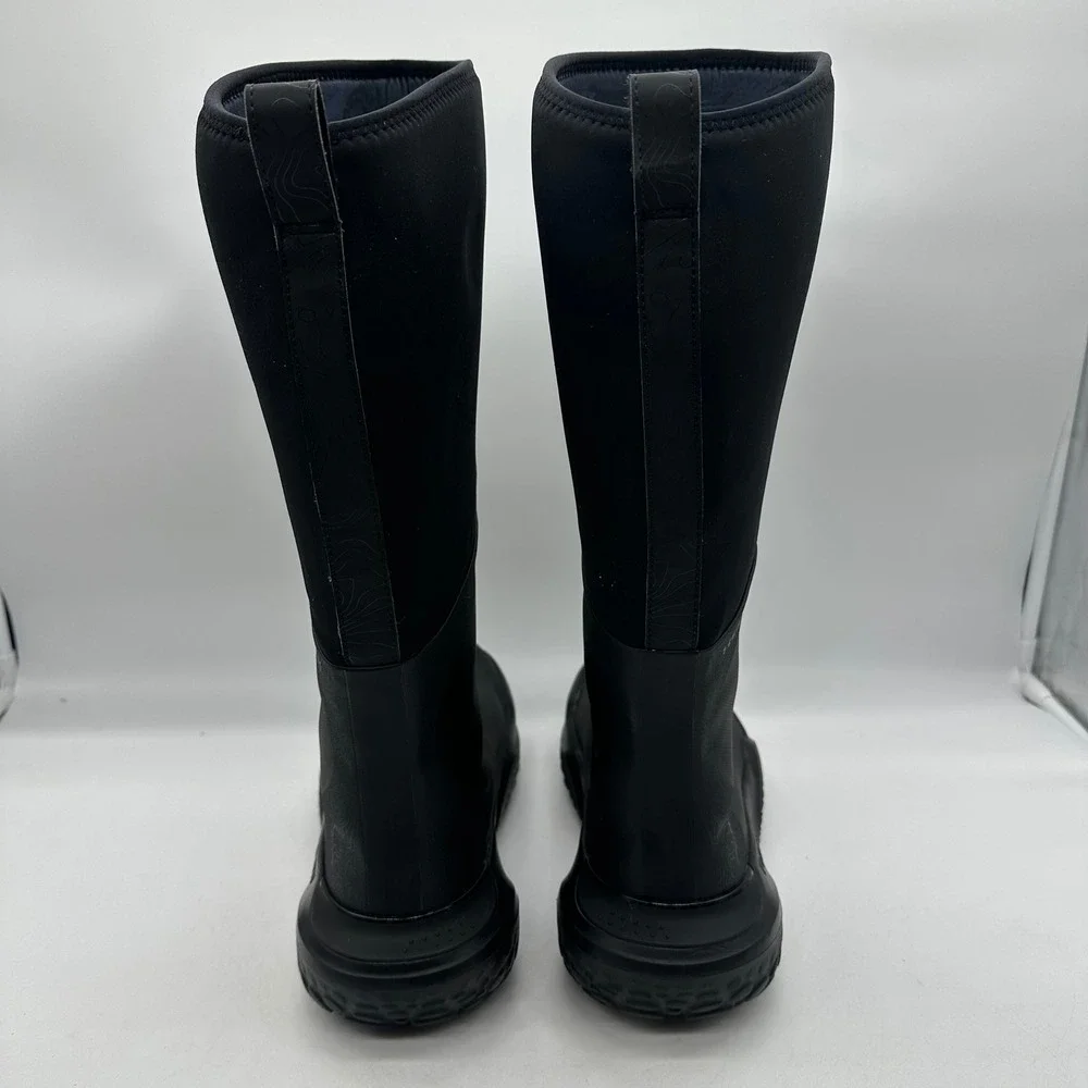 Under Armour 6000764-001 Mens Size 10.5 Black Mud Freek Waterproof Pull-On Boots